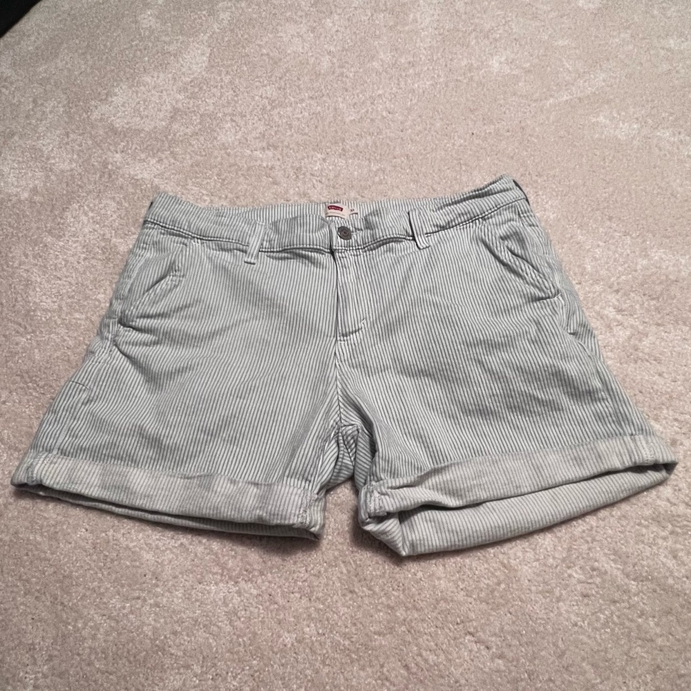 Levi’s Striped Shorts